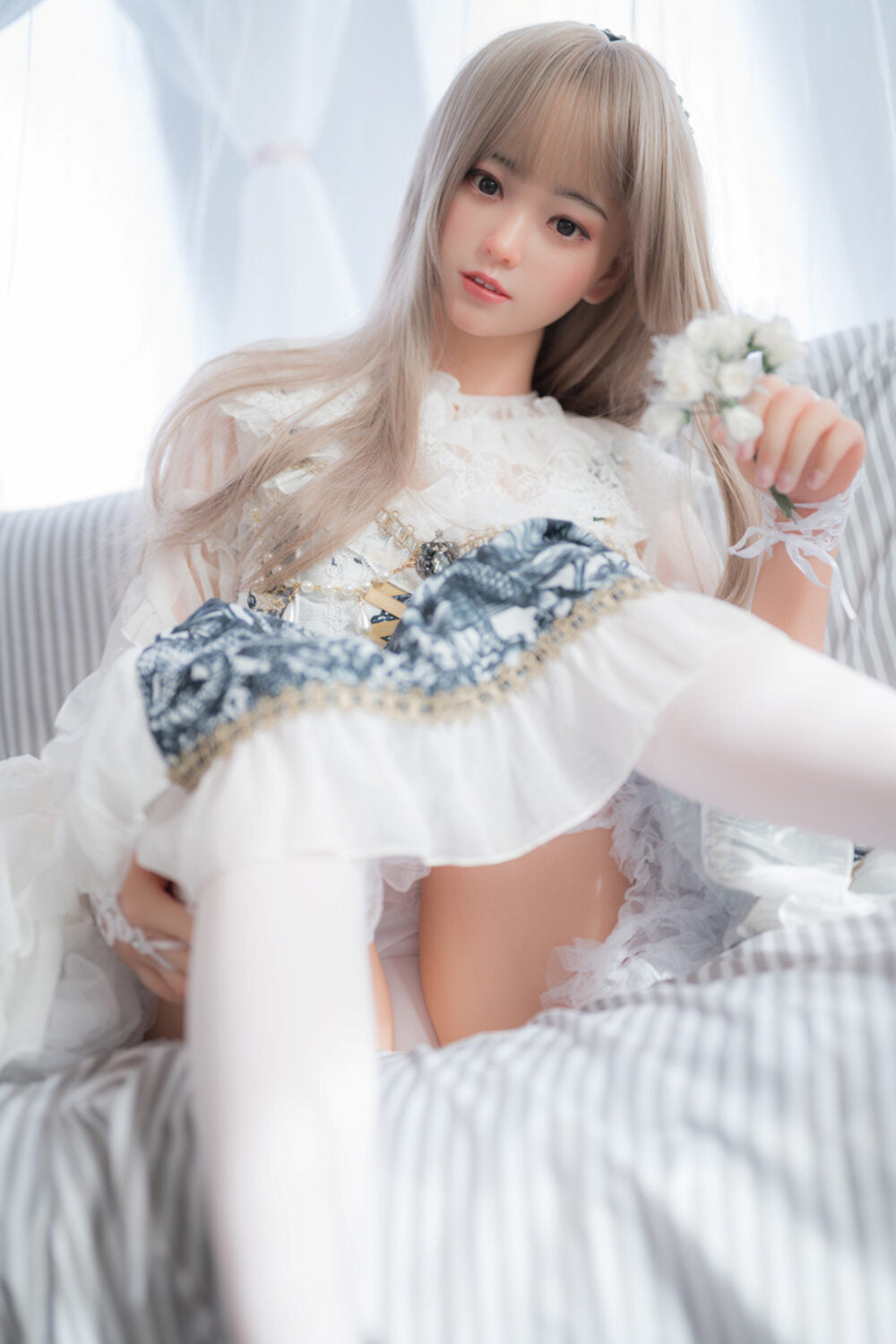 MLW DOLL 150cm(4ft11) D-cup Silicone Head Sex Doll – Mia
