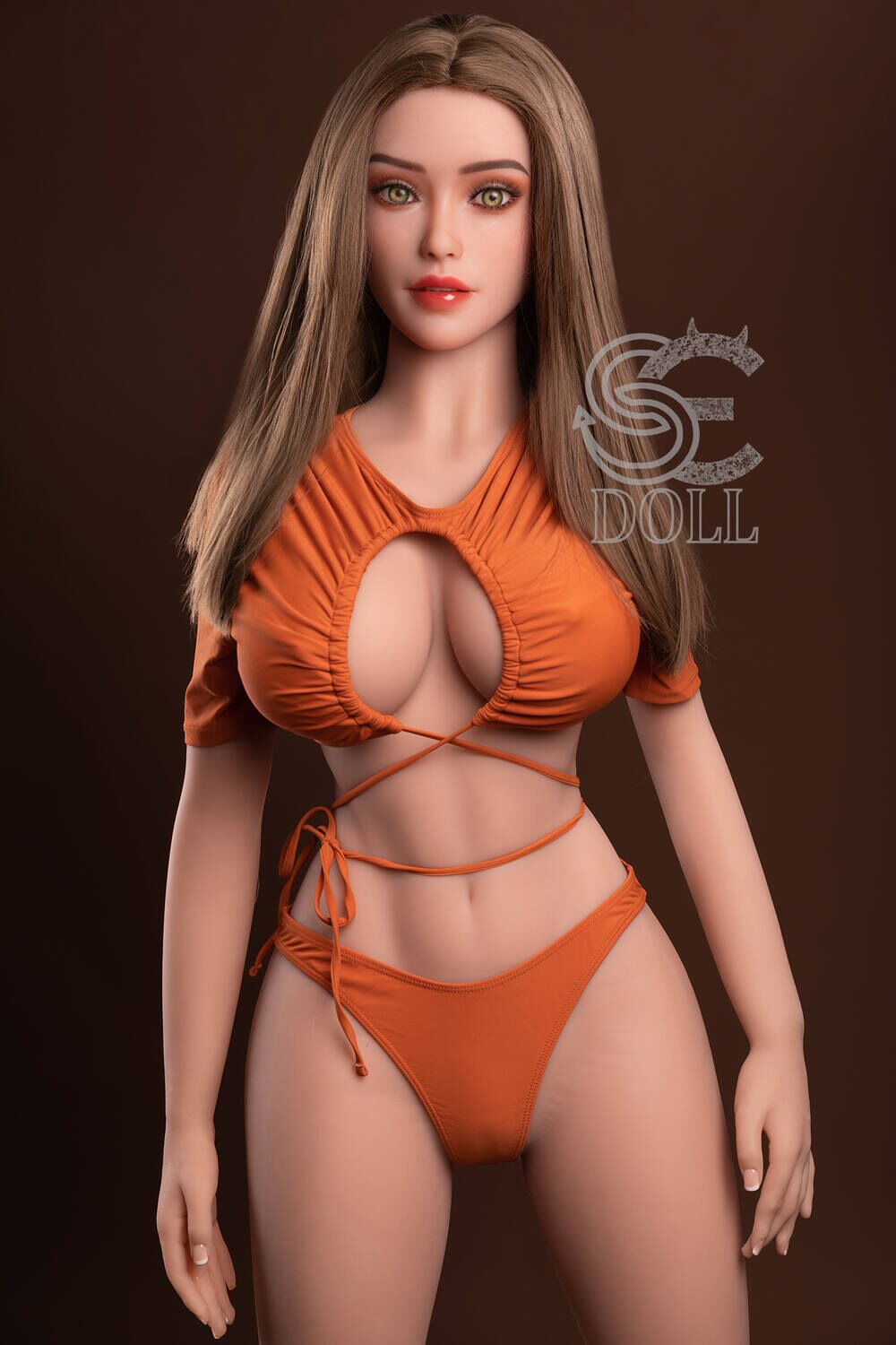SEDOLL EN STOCK DE EE. UU. 157 cm （5 pies 1 ） H-cup TPE Sex Doll Bernice