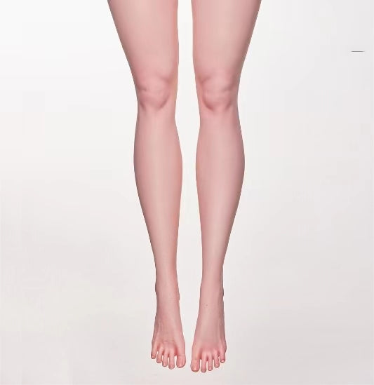 【Pre-Order】Full Silicone Leg with Movable Knee and Ankle Joints