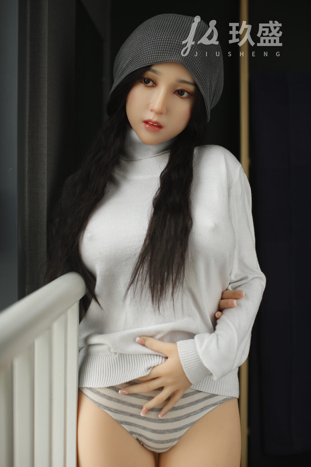 JIUSHENG DOLL 150cm/4ft11 D-cup Silicone Head Sex Doll – Lily