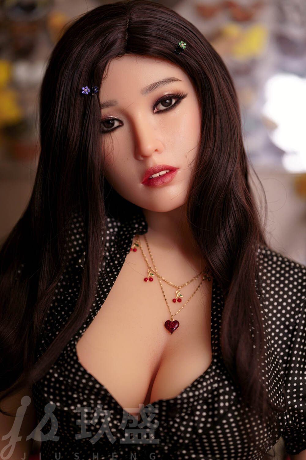 JIUSHENG DOLL 150cm/4ft11 Bambola sessuale con testa in silicone D-cup – Nicole
