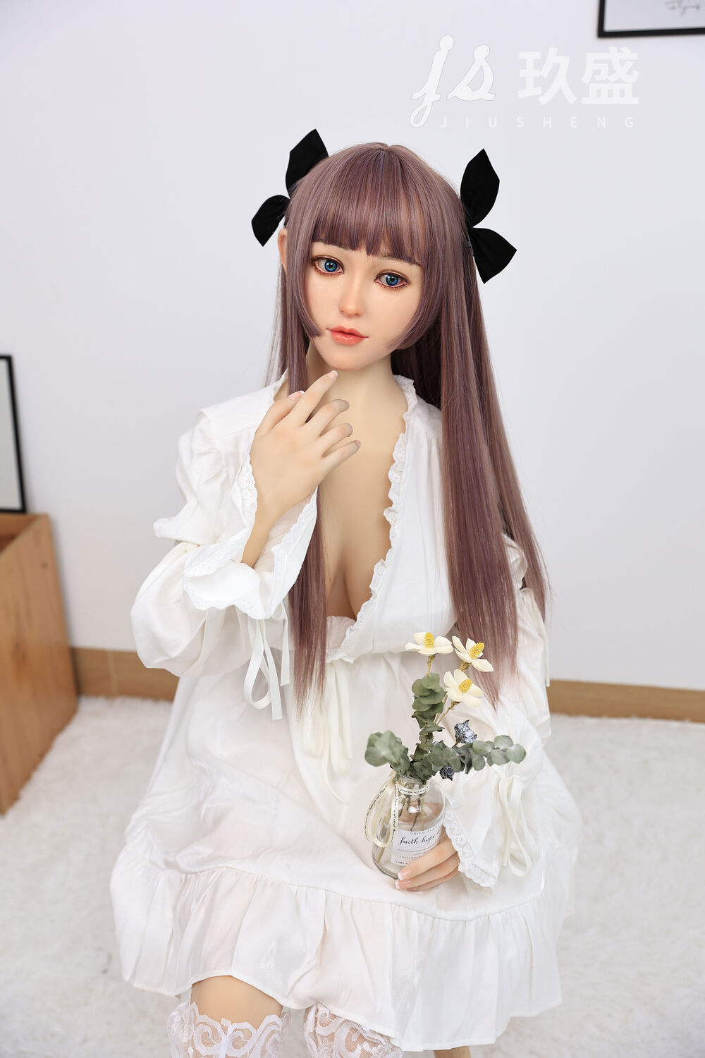 JIUSHENG DOLL 150cm/4ft11 D-cup Testa in silicone Bambola sessuale – Shirley