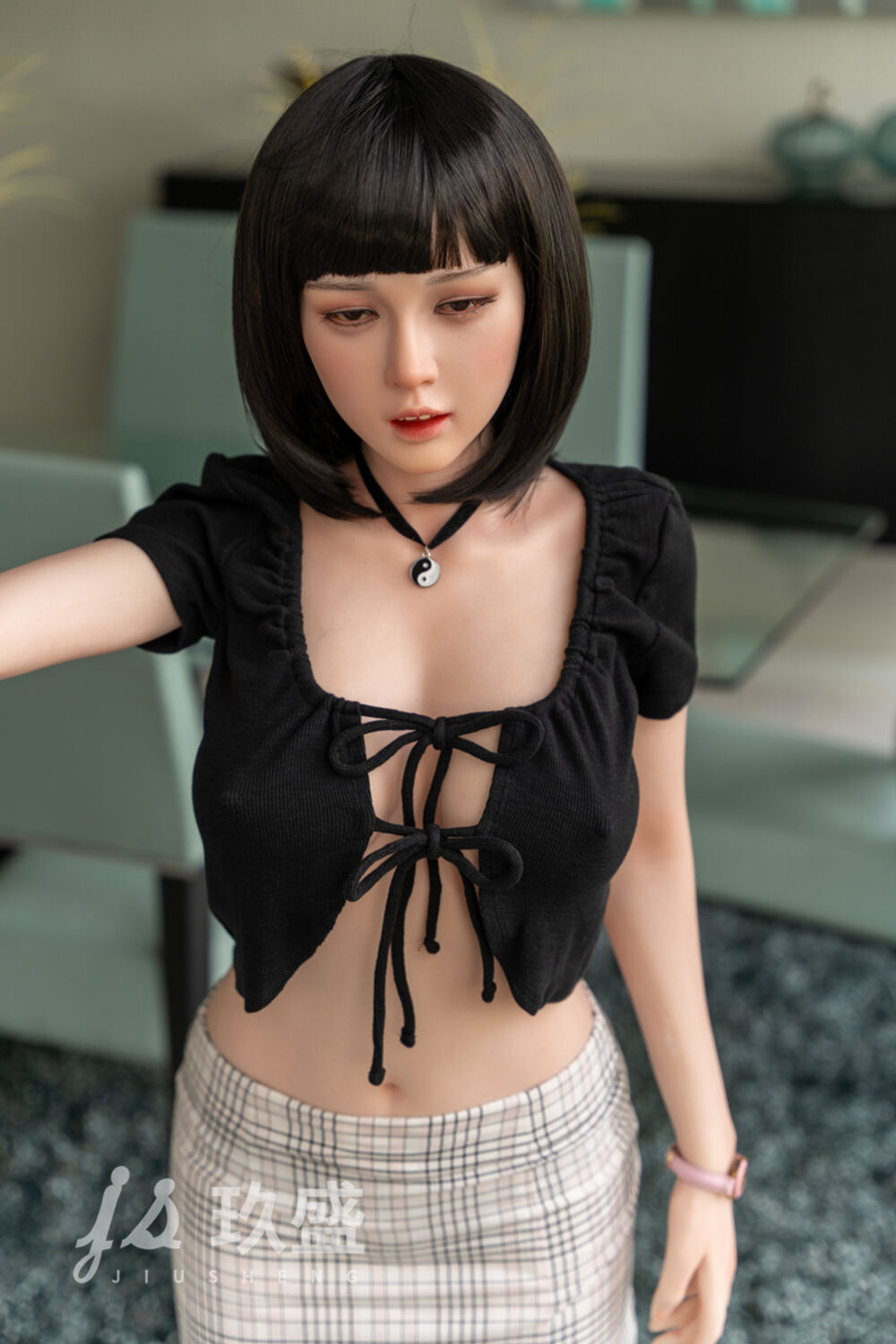 JIUSHENG DOLL 158cm/5ft2 Bambola sessuale in silicone E-cup – Coco