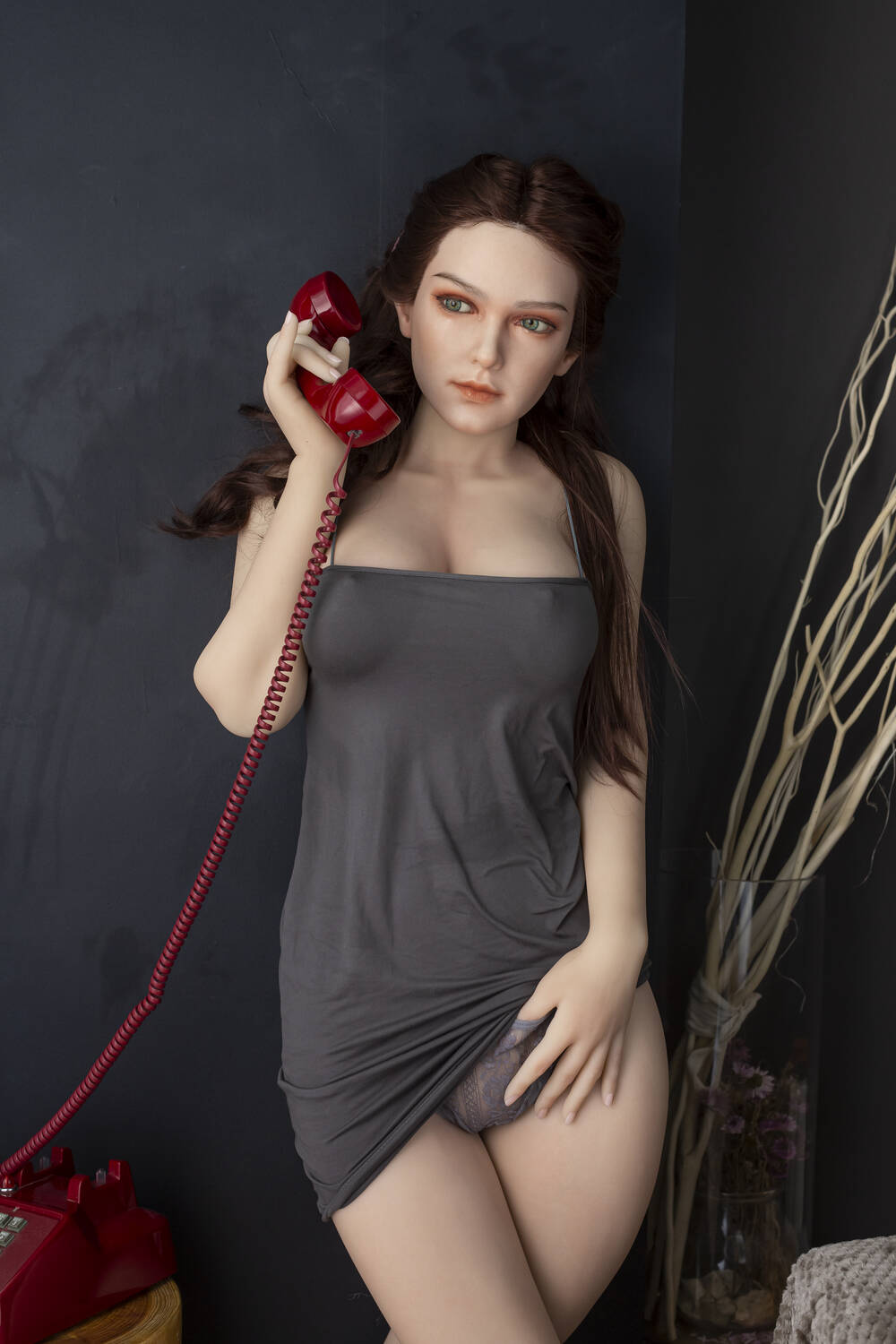 Starpery Doll Muñeca sexual con cabeza de silicona E-cup de 167 cm (5 pies 6) - Hulda
