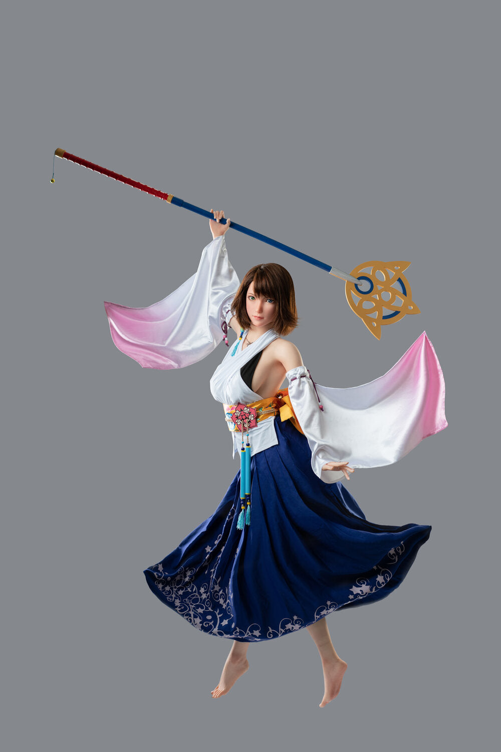 GAME LADY Yuna, bambola sessuale in silicone E-cup da 167 cm/5 piedi