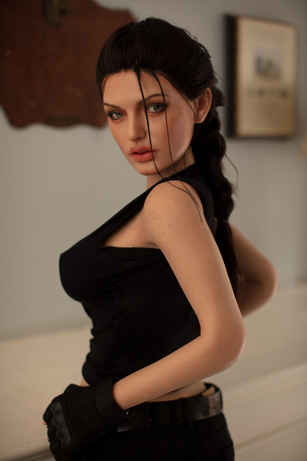 Starpery Doll Muñeca sexual con cabeza de silicona E-cup de 167 cm (5 pies 6) - Fay Ellen
