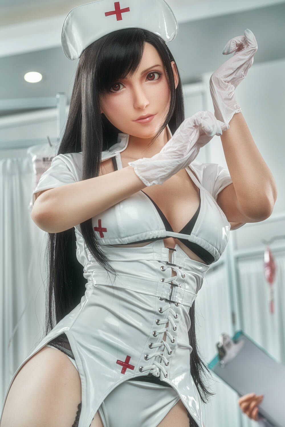 GAME LADY 168cm/5ft6 E-cup Silicone Sex Doll   Tifa