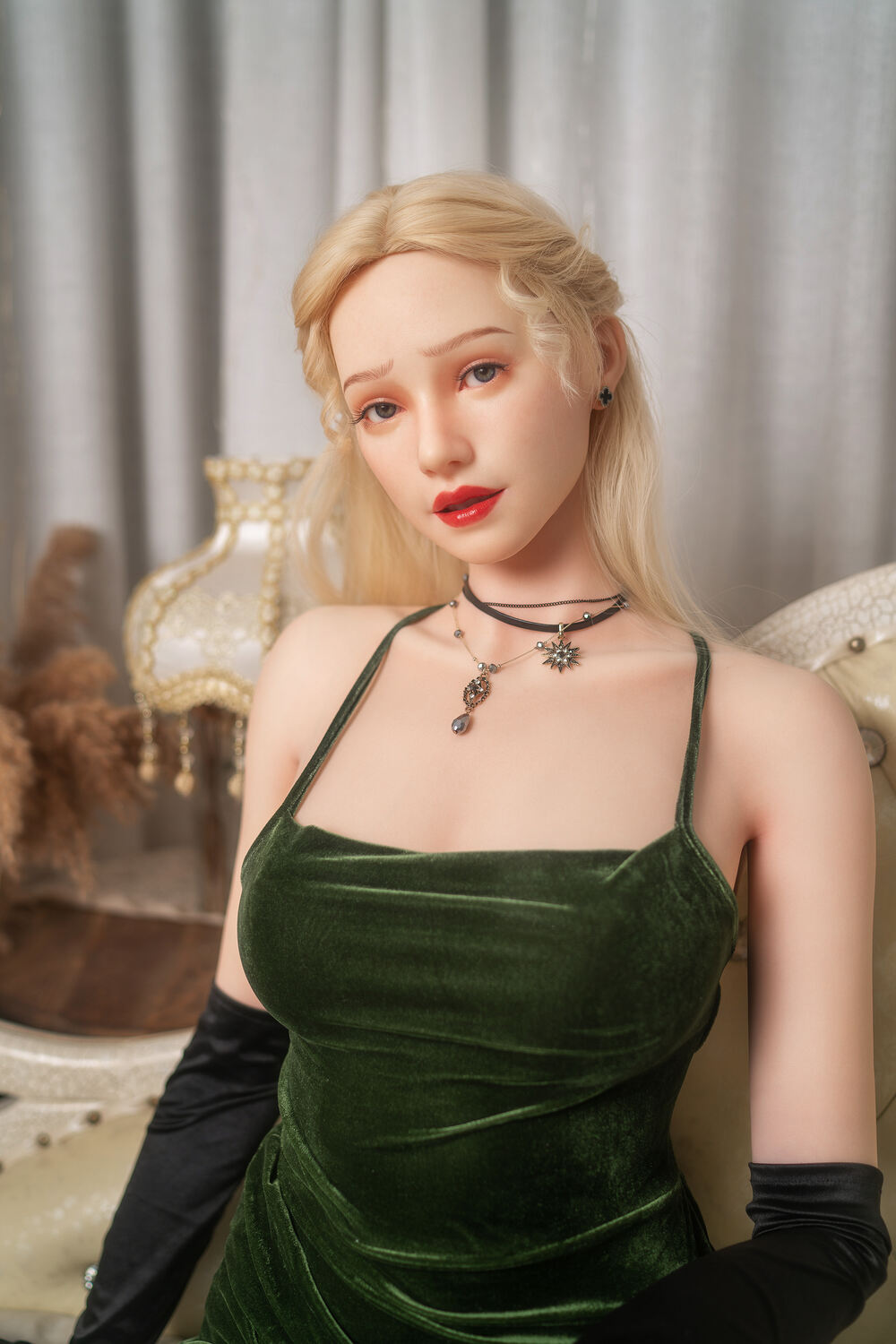 Zelex Doll Muñeca sexual de silicona con copa E de 175 cm (5 pies 9) - Gladys MacAdam