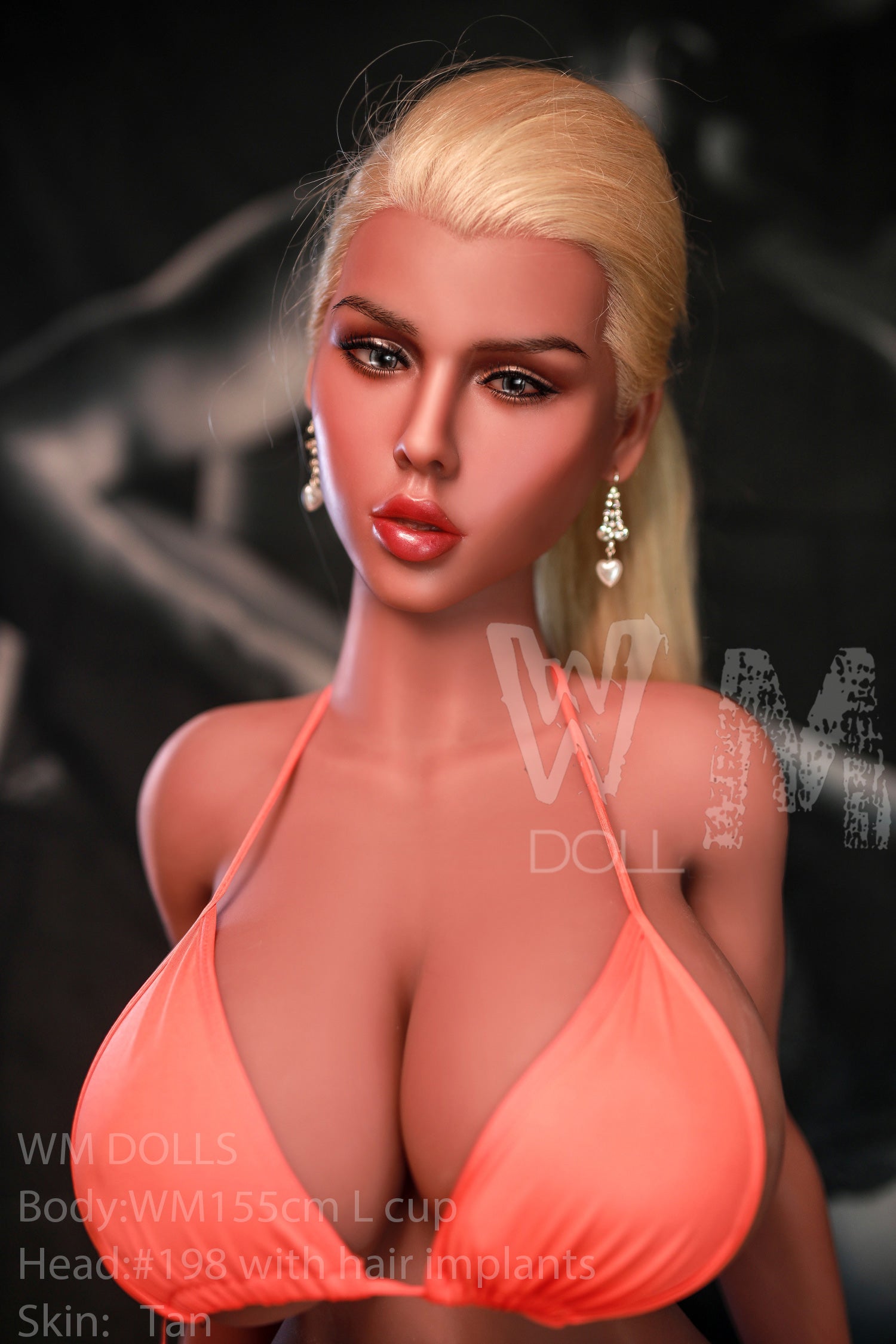 WMDOLL 155cm L with Hair Implants No.198