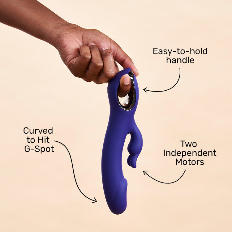 Evolved Bunny Buddy Dual-Action Vibrator