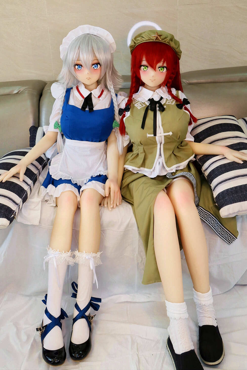 Aotume 155cm/5ft1 Anime TPE Sex Doll Saki & Rei - Dolls inlove